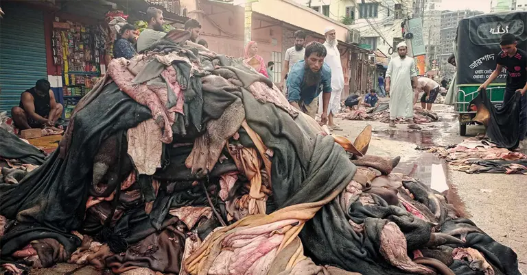 সরকার নির্ধারিত দামে বিক্রি হচ্ছে না চামড়া, হতাশ ব্যবসায়ীরা